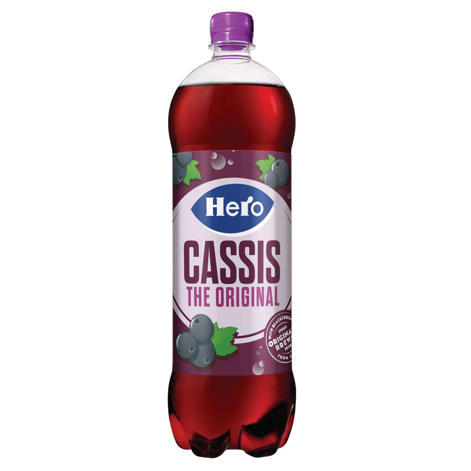 Hero 'THE ORIGINAL' Cassis 1,25 L | Producten | Hero Fruit